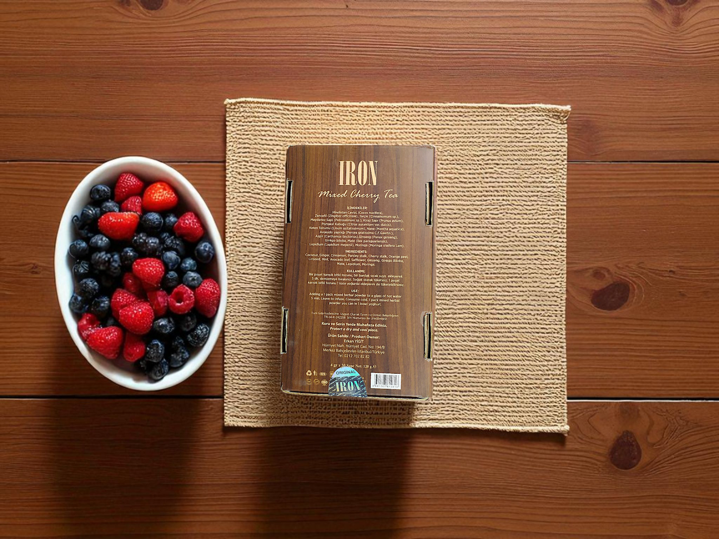 Iron Mixed Cherry Tea