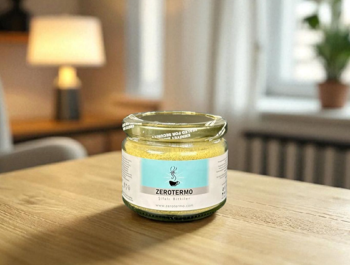 ZEROTERMO Kavanoz Bitkisel Çay Şifalı Doğal Karışım